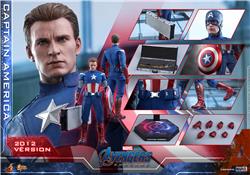 Hot Toys Avengers: Endgame Captain America (2012 Version) 1/6 Scale