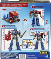 Hasbro Transformers One Movie Power Flip Optimus Prime (Orion Pax) Converting Action Figure, 4 Modes, 10-inch Interactive Elect