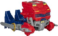 Hasbro Transformers One Movie Power Flip Optimus Prime (Orion Pax) Converting Action Figure, 4 Modes, 10-inch Interactive Elect