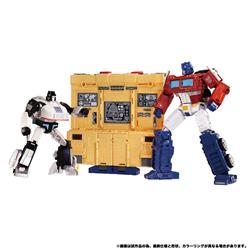Hasbro Takara Tomy Transformers Dramatic Capture Series DCS-2 Autobot Headquarters Jazz, Mainframe, and Optimus Prime Set Actio