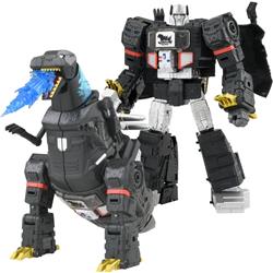 Hasbro Transformers x Godzilla Synergenex Leader Class Megatron