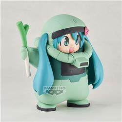 BANDAI BANPRESTO GUNDAM 45th×HATSUNE MIKU FIGURE ZAKU COSTUME