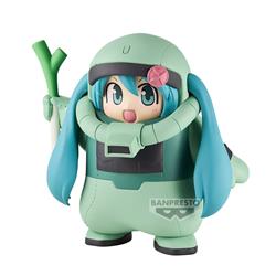 BANDAI BANPRESTO GUNDAM 45th×HATSUNE MIKU FIGURE ZAKU COSTUME