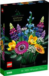 LEGO Icons Bouquet de fleurs sauvages Fleurs artificielles 10313