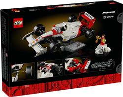 LEGO Icons McLaren MP4/4 et Ayrton Senna Modèle de voiture de course p