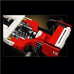 LEGO Icons McLaren MP4/4 et Ayrton Senna Modèle de voiture de course p