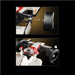 LEGO Icons McLaren MP4/4 et Ayrton Senna Modèle de voiture de course p