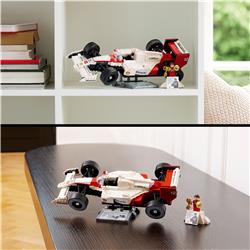 LEGO Icons McLaren MP4/4 et Ayrton Senna Modèle de voiture de course p