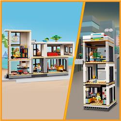 LEGO Creator 3 en 1 Ensemble de jeu de maison moderne et ensemble de c