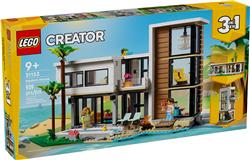 LEGO Creator 3 en 1 Ensemble de jeu de maison moderne et ensemble de c