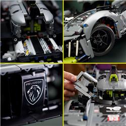 LEGO Technic PEUGEOT 9X8 Hypercar hybride des 24 heures du Mans 42156