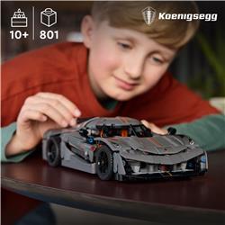 LEGO Technic Koenigsegg Jesko Absolut Grey Hypercar 42173