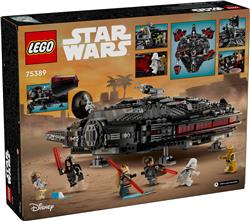 LEGO Star Wars Le véhicule jouet à construire Le Faucon Noir 75389