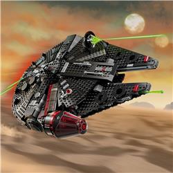 LEGO Star Wars Le véhicule jouet à construire Le Faucon Noir 75389