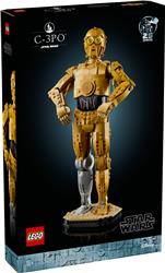 Figurine de droïde à construire LEGO Star Wars C-3PO 75398
