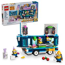 LEGO Despicable Me 4 Minions' Music Party Bus, Despicable Me Toy 75581