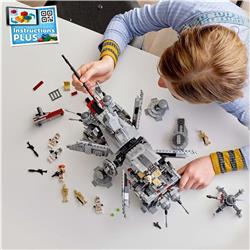 LEGO Star Wars AT-TE Walker 75337 Toy Building Kit; Fun Gift for Kids