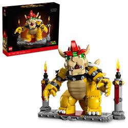 LEGO Super Mario The Mighty Bowser 71411 Building Kit; Collectible Gif