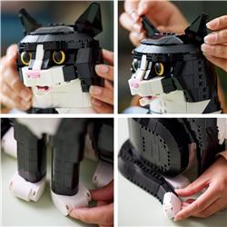 LEGO Ideas Idée cadeau chat smoking pour les amoureux des animaux et l