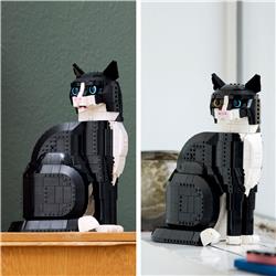 LEGO Ideas Idée cadeau chat smoking pour les amoureux des animaux et l