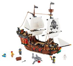 LEGO Creator 3en1 Le bateau pirate 31109 Ensemble de construction (126