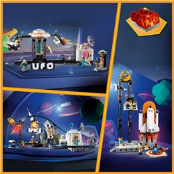LEGO Creator Les montagnes russes spatiales 31142 Ensemble de jeu de
