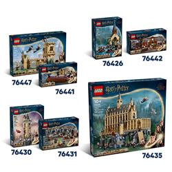 LEGO Harry Potter Les boutiques magiques du Chemin de Traverse, Ensem