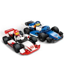 LEGO City Les voitures de course de F1 Williams Racing et Haas F1 , en