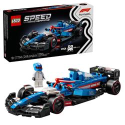 LEGO Speed Champions Voiture de course Visa Cash App RB VCARB 01 F1 ,