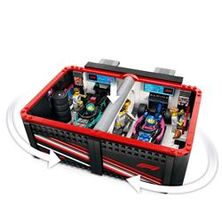 LEGO City F1 Garage & Mercedes-AMG & Alpine Cars Toy Playset 60444