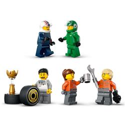 LEGO City F1 Truck with RB20 & AMR24 F1 Cars Toy Racing Transporter Set