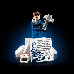 LEGO Icons Williams Racing FW14B & Nigel Mansell Home Office Desk Decor 10353
