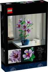 LEGO Botanicals Hibiscus Flower Building Set for Adults 10372