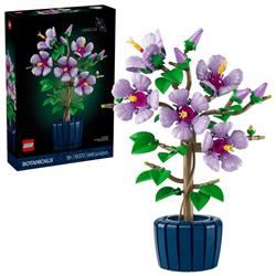 LEGO Botanicals Hibiscus Flower Building Set for Adults 10372