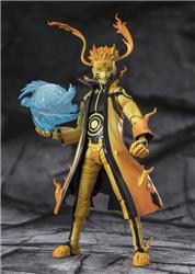 BANDAI Tamashii S.H.Figuarts NARUTO UZUMAKI [Kurama Link Mode] -Courageous Strength That Binds- "Naruto -Shippuuden", Action...