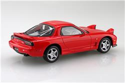 Aoshima 1/32 SNAP KIT #04-VR, Mazda Efini FD3S RX-7 (Vintage Red) Model Kit | No Glue Needed | Snap by Hand