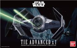 BANDAI Hobby 1/72 TIE Advanced x1 Fighter "STAR WARS" Model kit