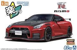 Aoshima 1/24 Snap Car R35 NISSAN GT-R NISMO Special edition 2022 Red