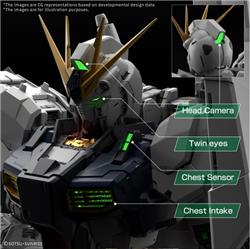 BANDAI PG Unleashed PGU 1/60 RX-93 Nu LED