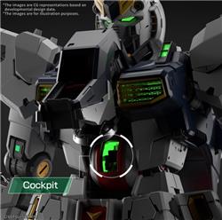 BANDAI PG Unleashed PGU 1/60 RX-93 Nu LED