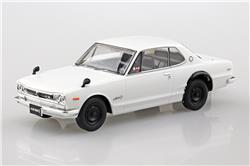 Aoshima 1/32 SNAP KIT #16-WH Nissan C10 Skyline 2000GT-R(White)