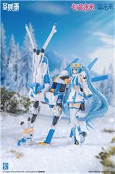 Eastern Model SHENGGE SOSKILL X Hatsune Miku Snow Miku Plastic Model K
