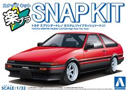 Aoshima 1/32 Snap Kit Toyota Sprinter Trueno Custom Wheel