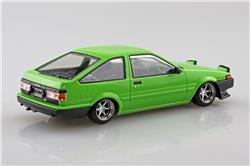 Aoshima 1/32 Snap Kit  Toyota Sprinter Trueno Custom Wheel (Green)