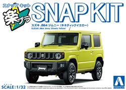 Aoshima 1/32 SNAP KIT #09-KY Suzuki JB64 Jimny (Kinetic Yellow)