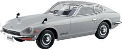 Aoshima 1/32 Snap Kit #13-D Nissan S30 Fairlady Z Silver Model Kit