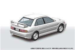Aoshima SNAP KIT Nissan CE9A LANCER GSR Evolution Ⅲ 1995 Scotia White