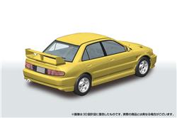 Aoshima SNAP KIT Nissan CE9A LANCER GSR Evolution Ⅲ 1995 Scotia Yellow