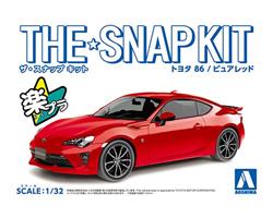 Aoshima 1/32 SNAP KIT #08-PR Toyota 86 (Pure Red)
