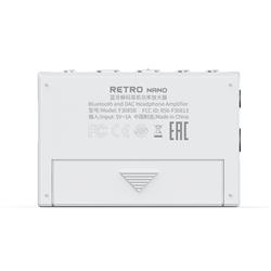 FIIO SNOWSKY Retro Nano Bluetooth DAC & Headphone Amplifier, White